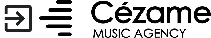 Logo de sortie vers le site de Cézame Music Agency